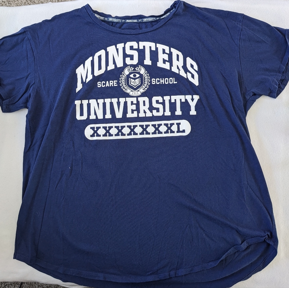 XX Disney Monsters University shirt